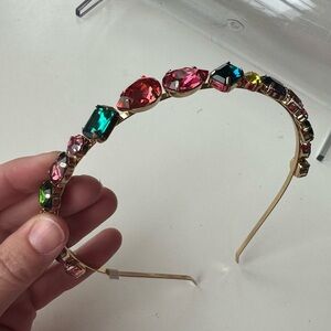 ANTHROPOLOGIE jewel gem rhinestone embellished headband! NEW!!! 🎀💕🎀